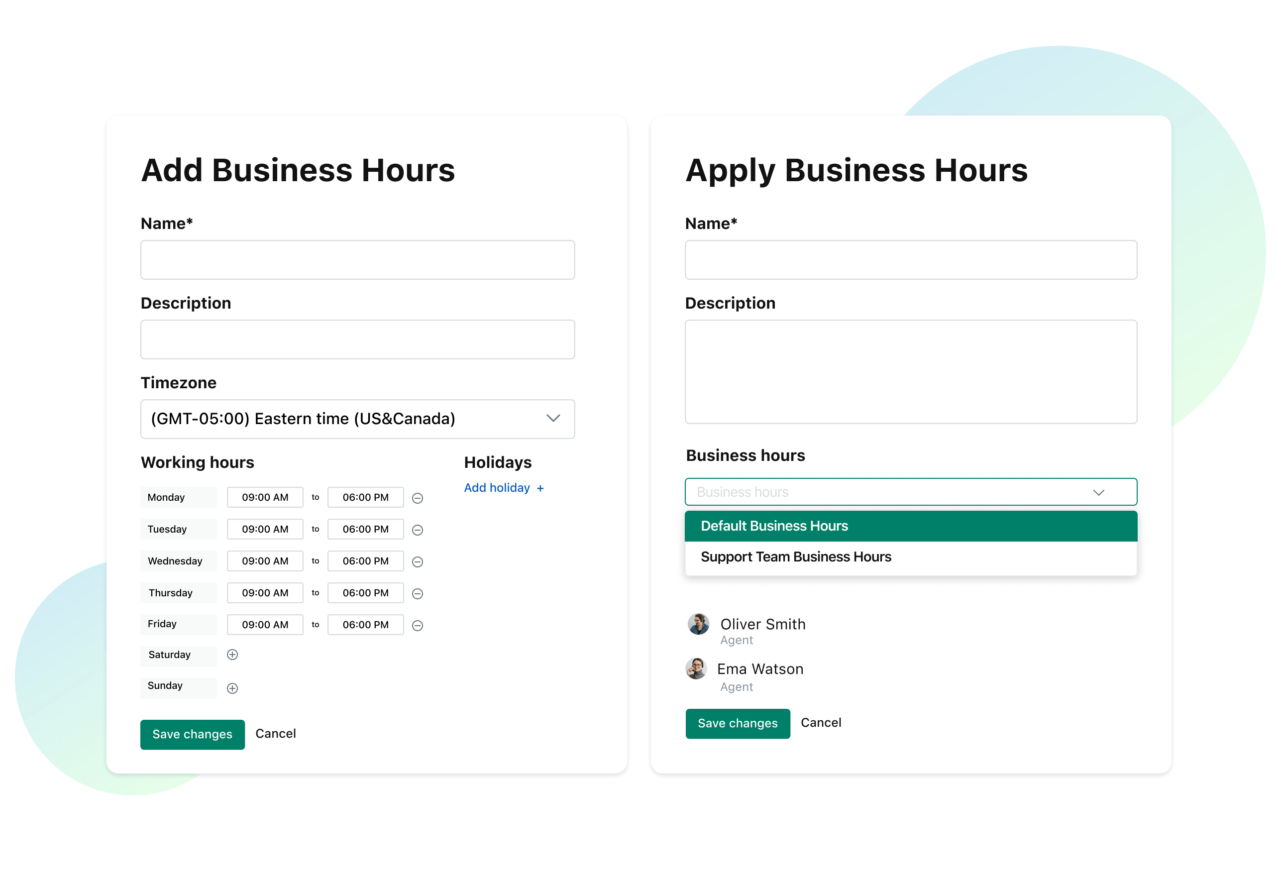 Business Hours