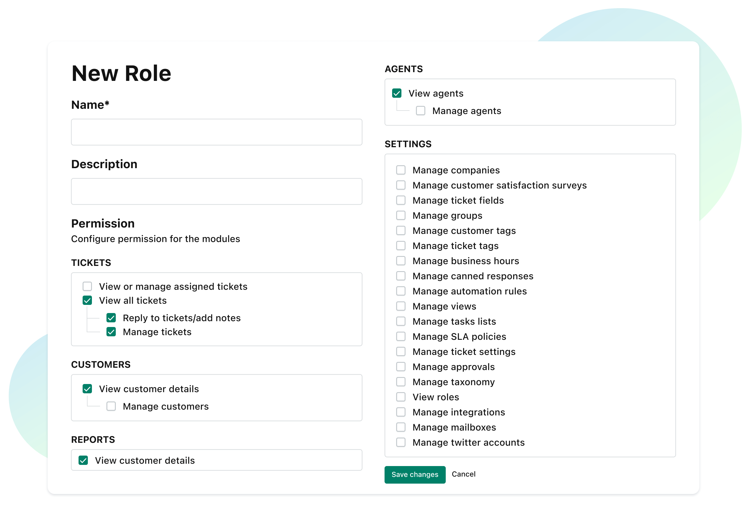 Custom Roles