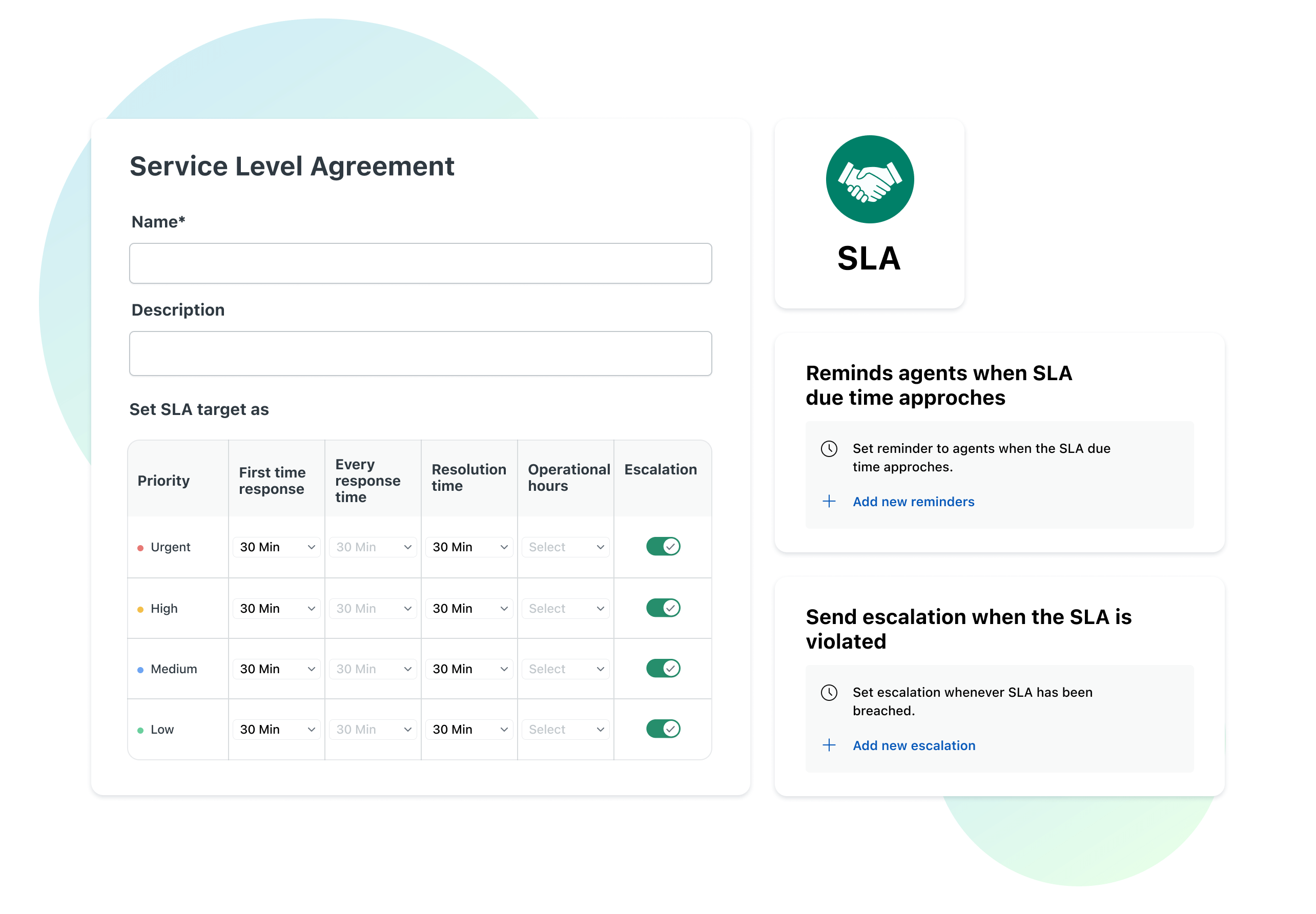 Service Level Agreement